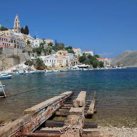 Beautiful House Waterfront In Symi Island Greece Apartment